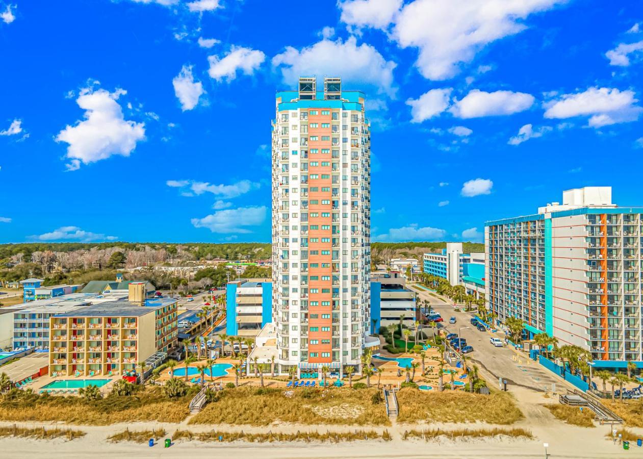 Ocean Front Studio With Panoramic Views! Palace Resort 1001 Myrtle Beach Exterior photo